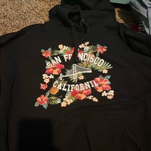 Black San Francisco hoodie